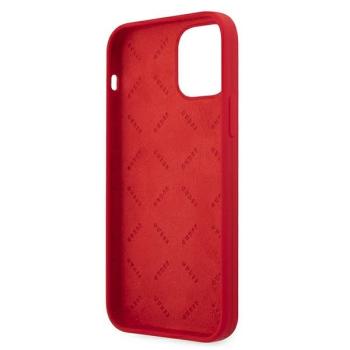 Guess Hardcase Schutzhülle Handyhülle Peony Kollektion iPhone 12 Pro Max 6,7" rot